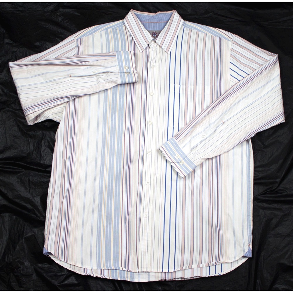 SOLD The Territory Ahead Mens Long Sleeve Button Front Shirt Size Large‎